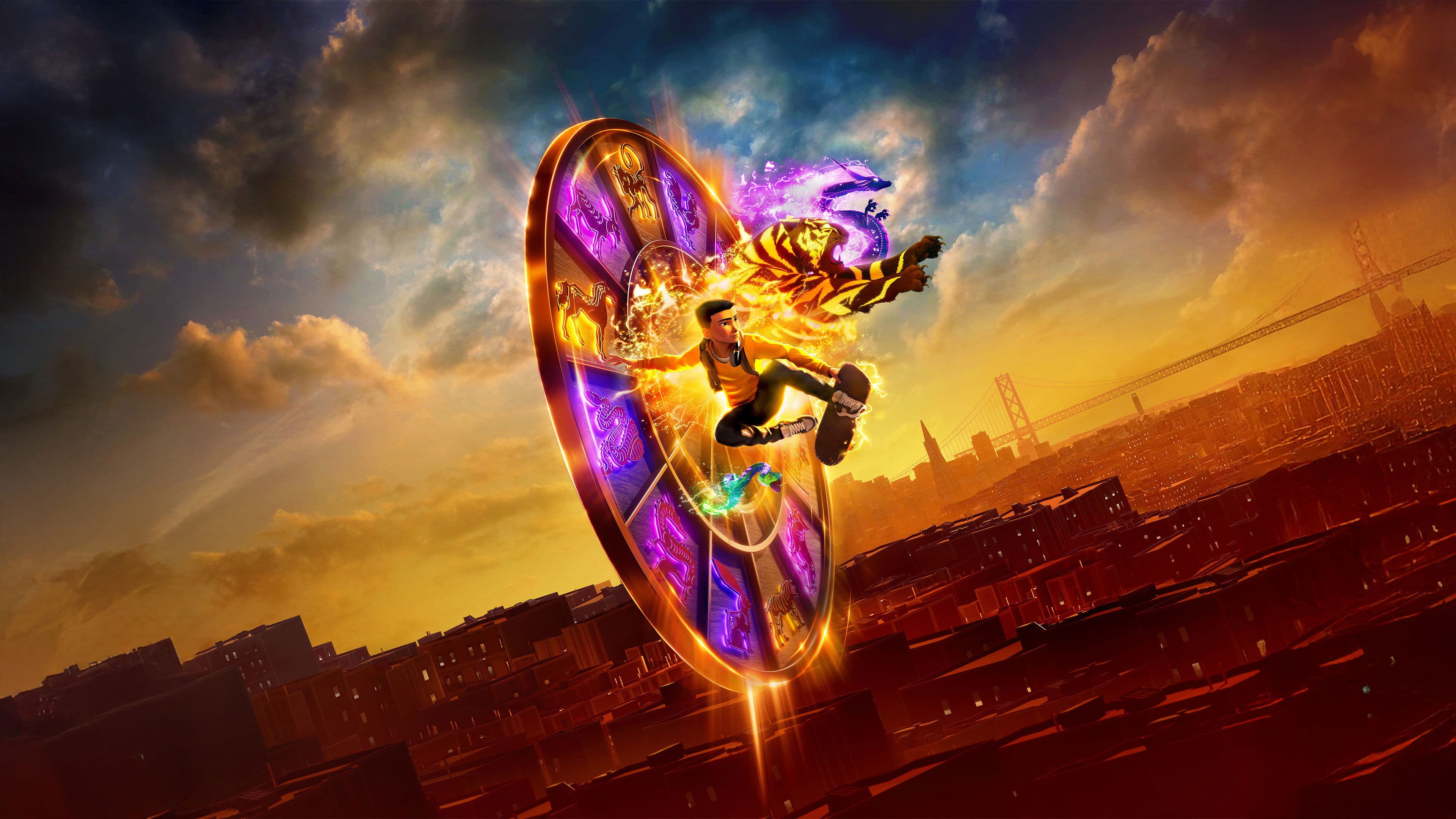 The Tiger's Apprentice Backdrop