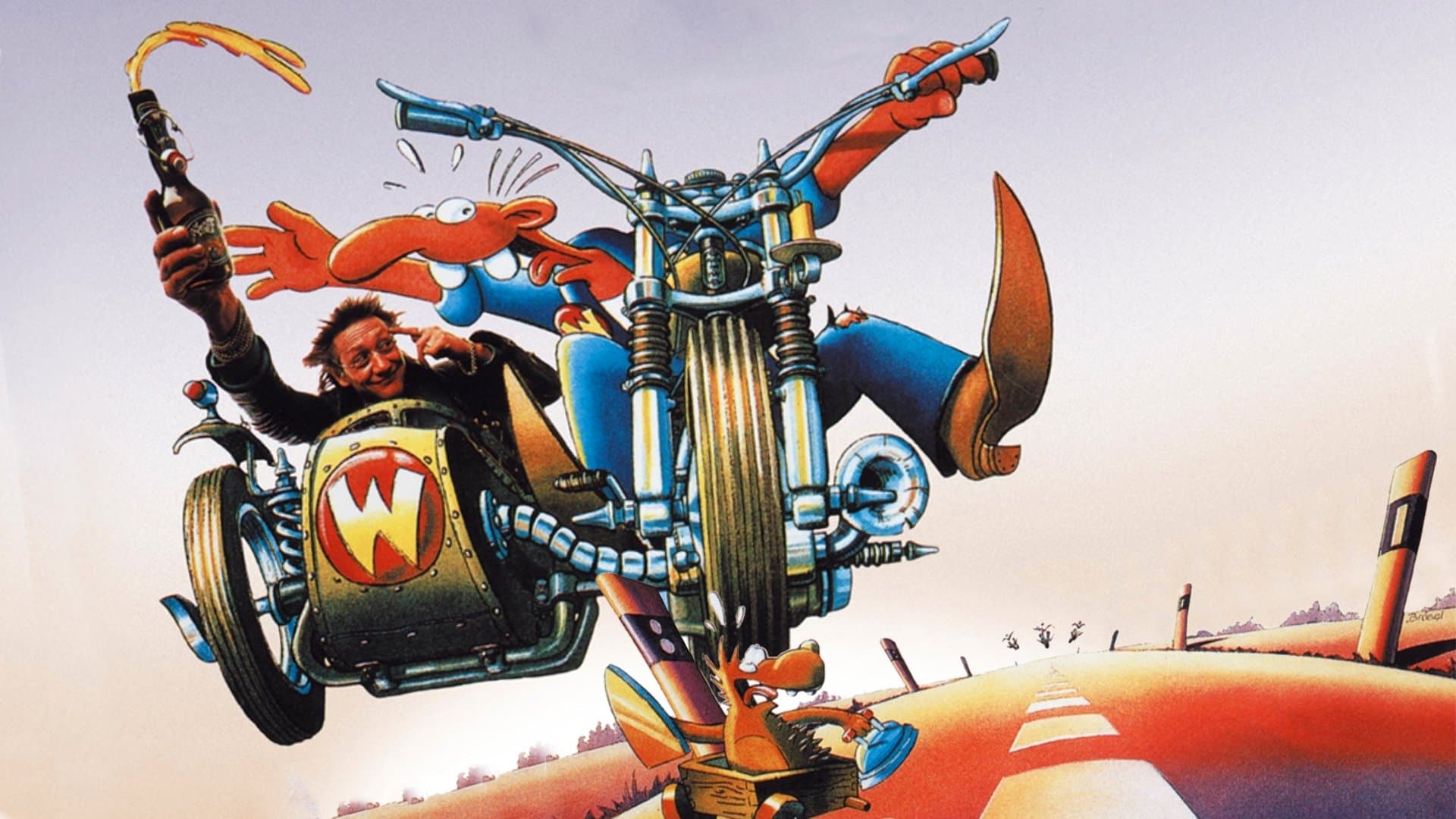 Werner and the Wizard of Booze Backdrop