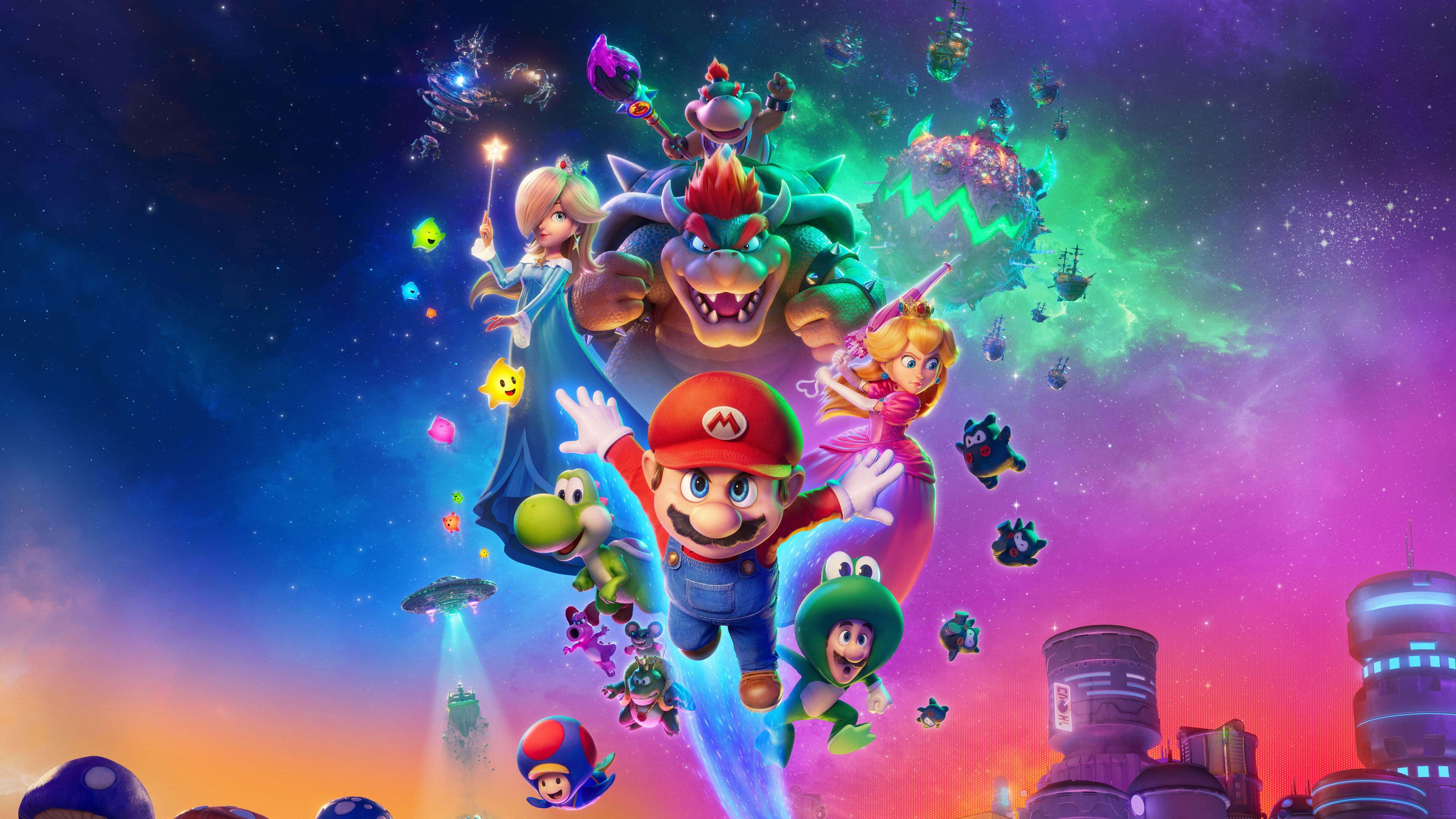 The Super Mario Galaxy Movie Backdrop