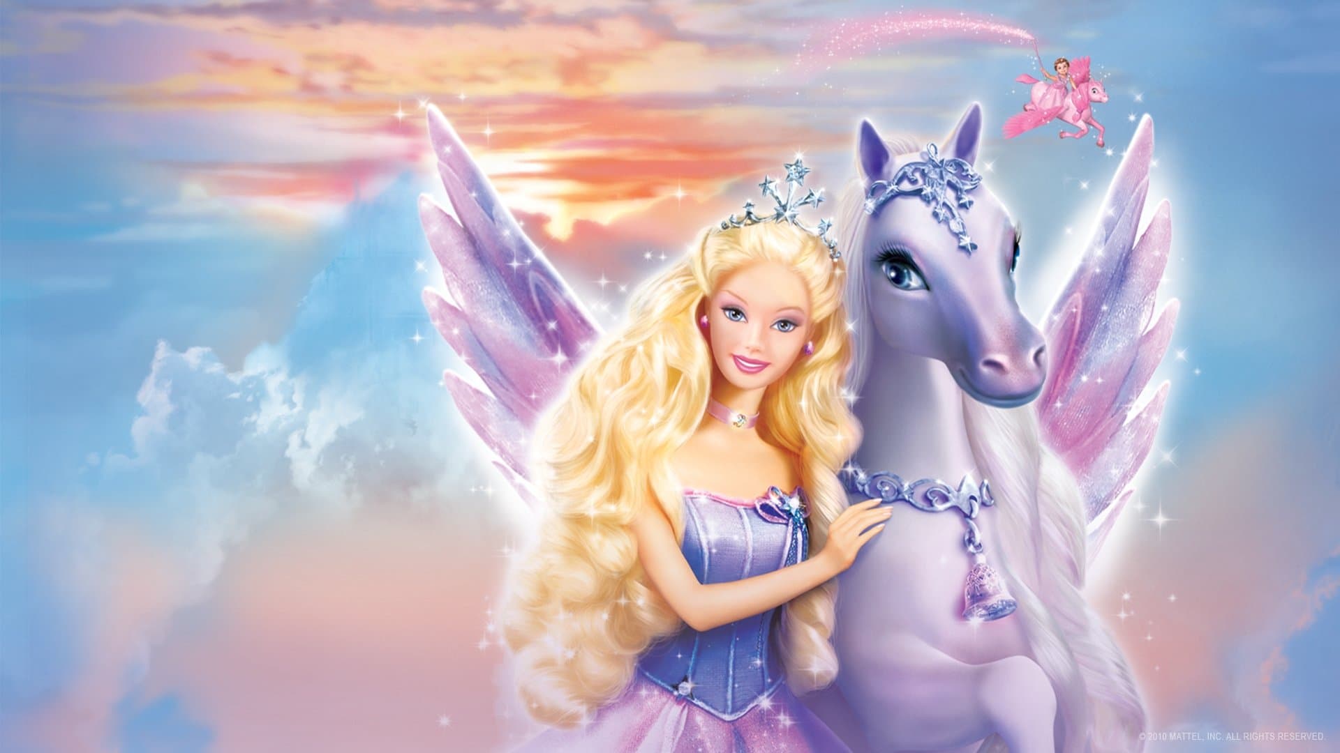 Barbie and the Magic of Pegasus Backdrop