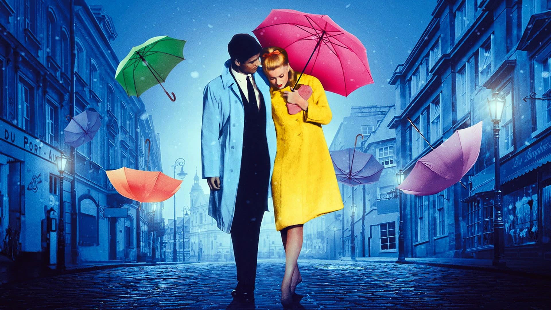 The Umbrellas of Cherbourg Backdrop