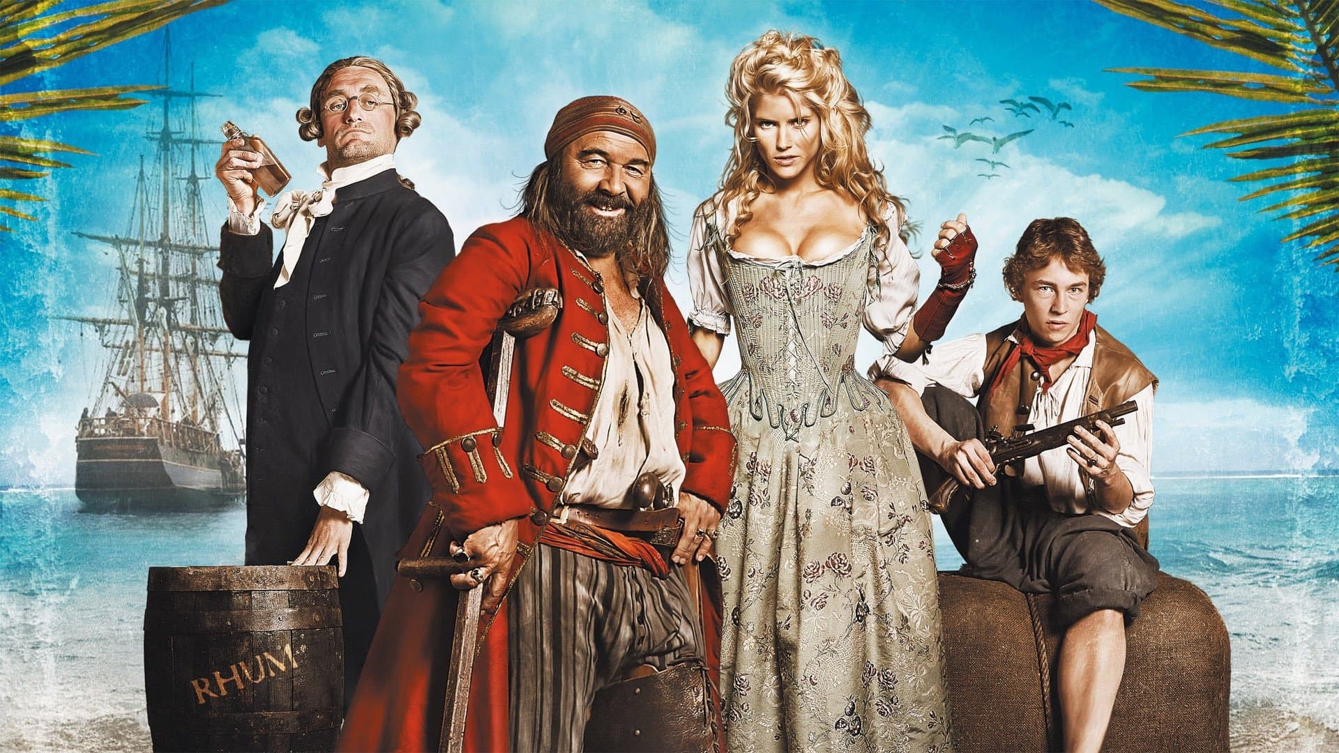 Treasure Island Backdrop