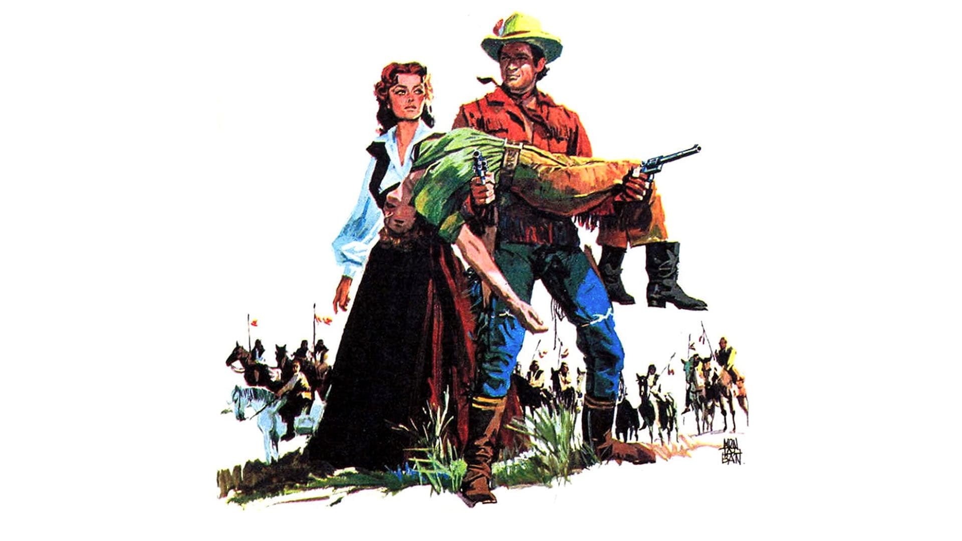 Pony Express Backdrop