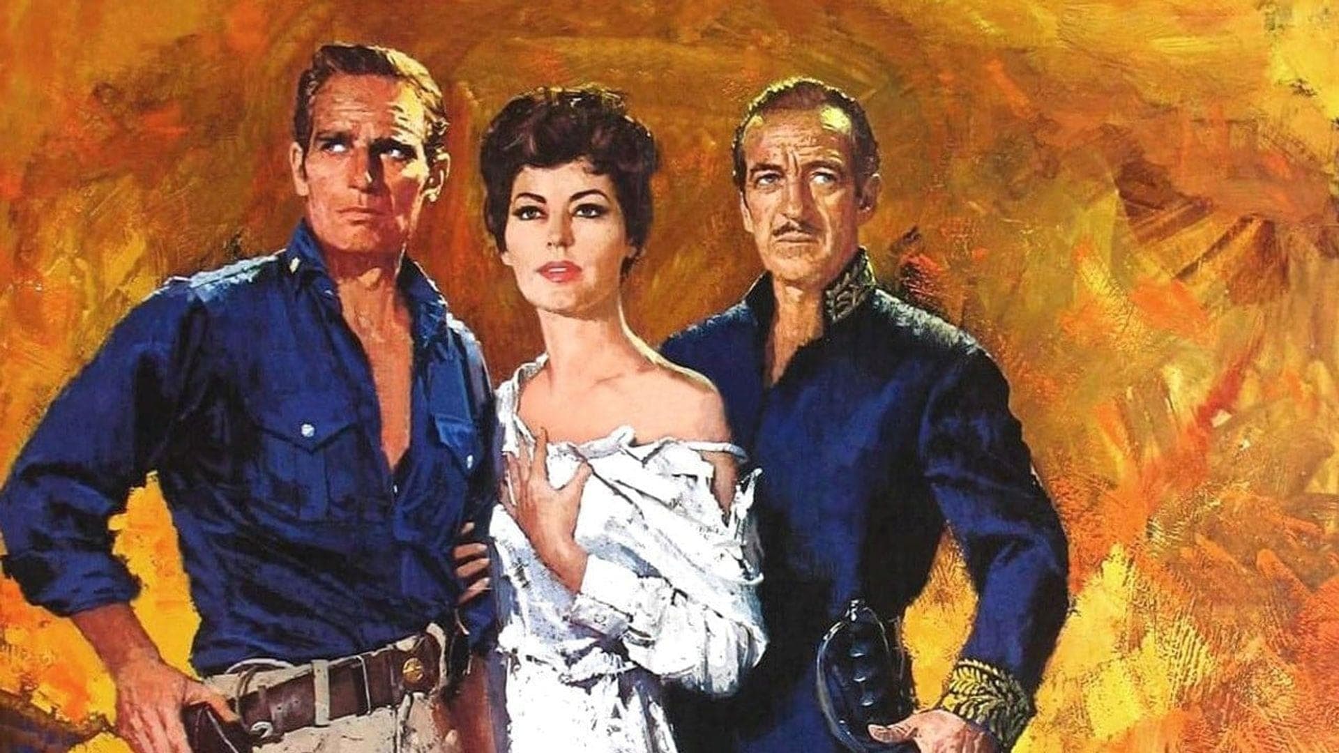 55 Days at Peking Backdrop